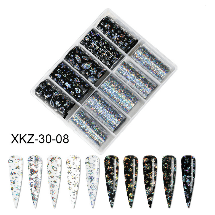 Transfer Foil Set - Christmas 30-08 Diamond Nail Supplies