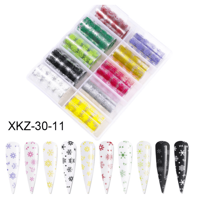Transfer Foil Set - Christmas 30-11 Diamond Nail Supplies