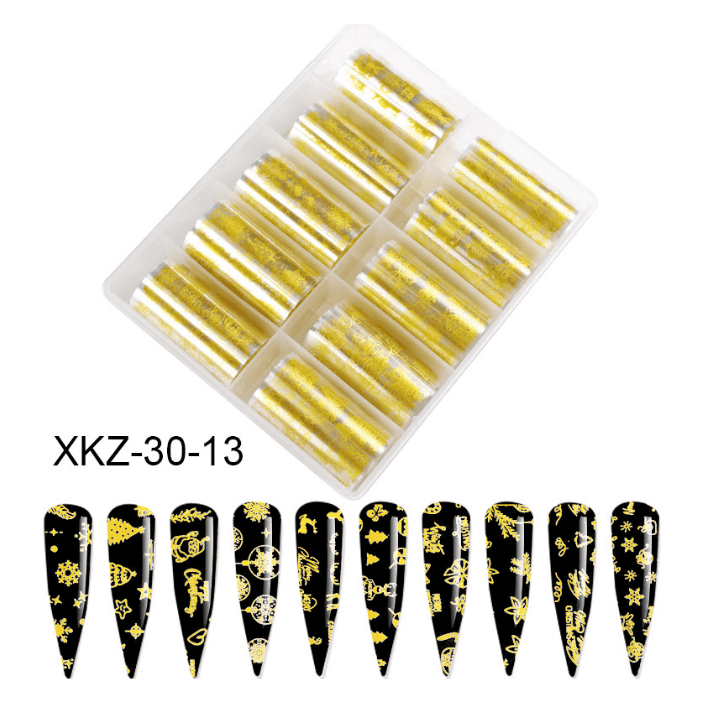 Transfer Foil Set - Christmas 30-13 Diamond Nail Supplies