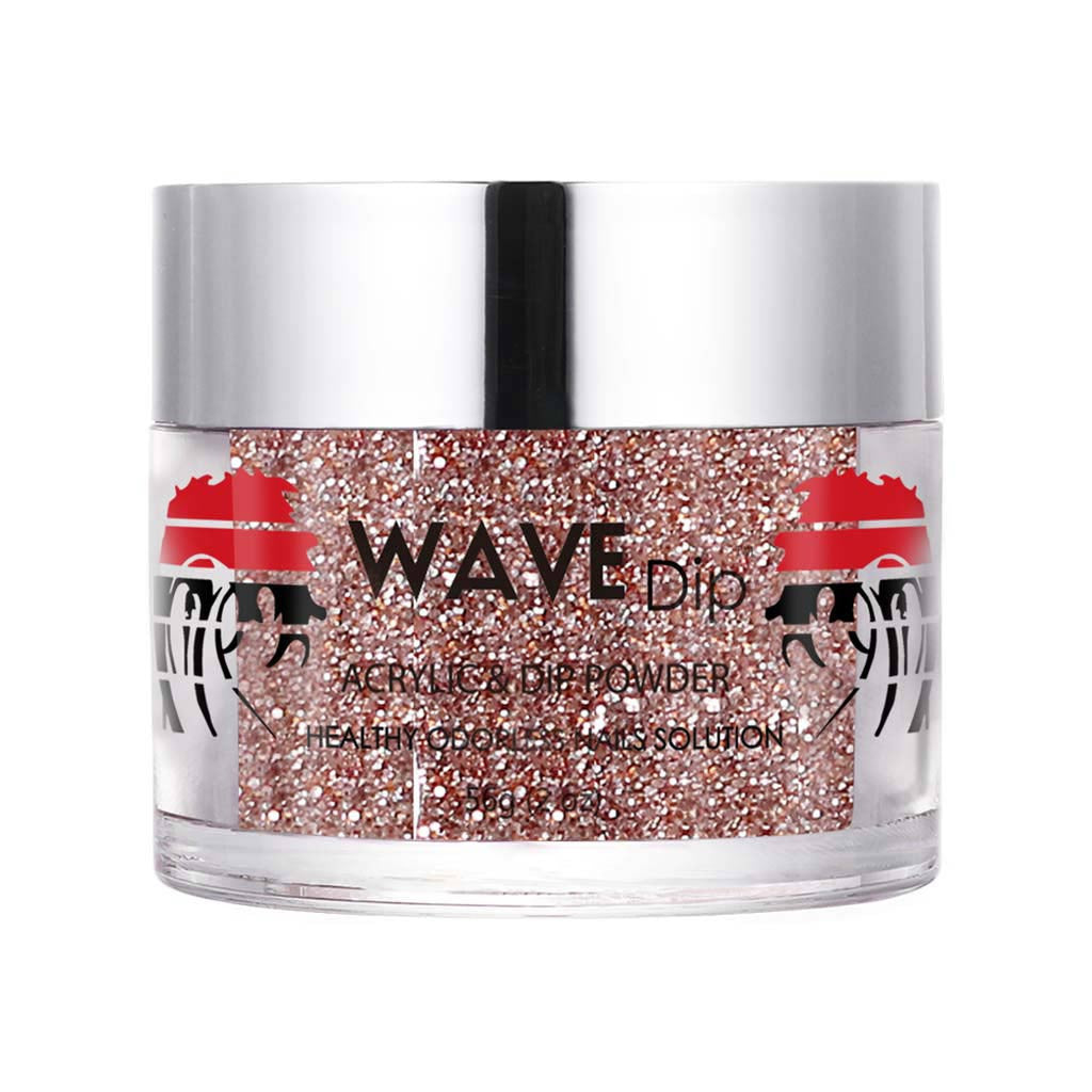 Dip/Acrylic Powder - P207 Rose Gold Glint Diamond Nail Supplies