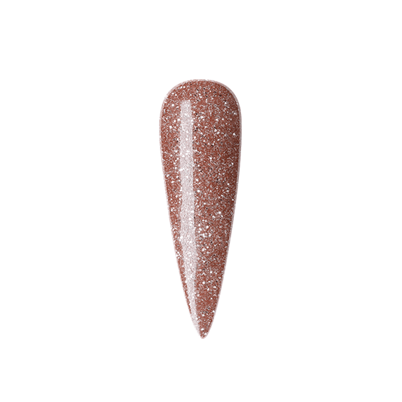 Dip/Acrylic Powder - P207 Rose Gold Glint Diamond Nail Supplies