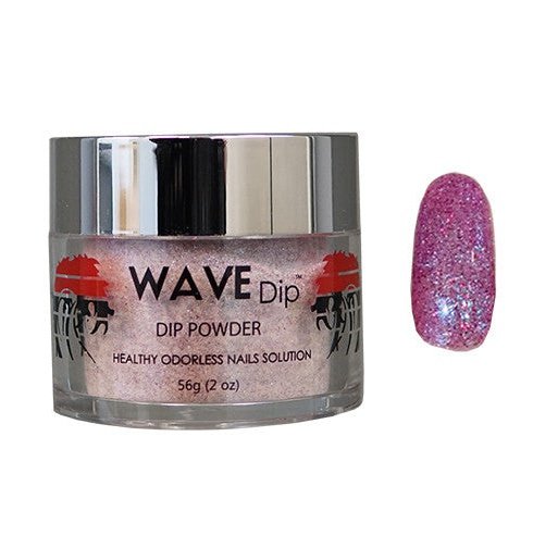 Galaxy Dip Powder - 10 118 Glittey Plum Diamond Nail Supplies