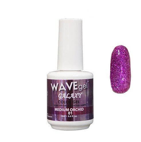 Galaxy Gel Polish - 01 Medium Orchid Diamond Nail Supplies