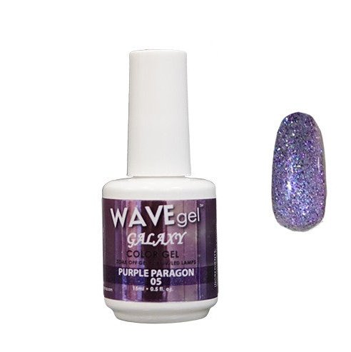 Galaxy Gel Polish - 05 Purple Paragon Diamond Nail Supplies