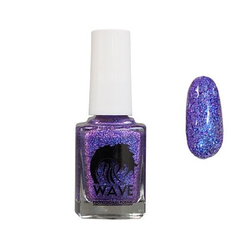 Galaxy Nail Polish - 07 Midnight Blue Diamond Nail Supplies