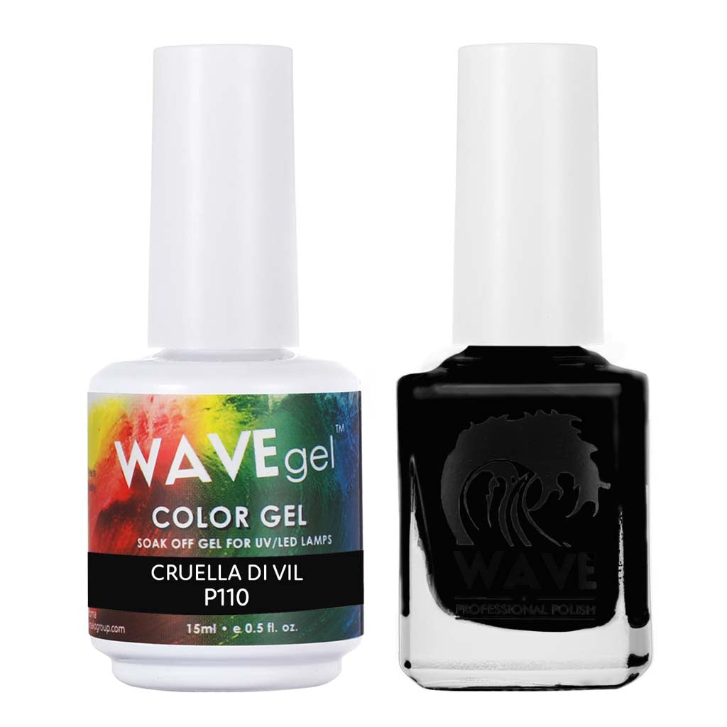 Matching - P110 Cruella de Vil Diamond Nail Supplies