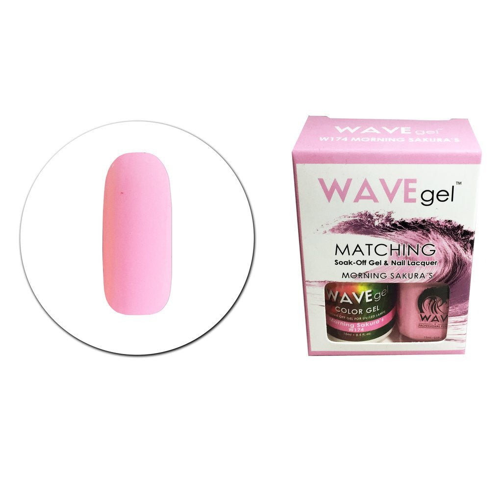 Matching - W174 Morning Sakura's Diamond Nail Supplies