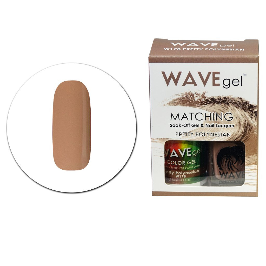Matching - W178 Pretty Polynesian Diamond Nail Supplies