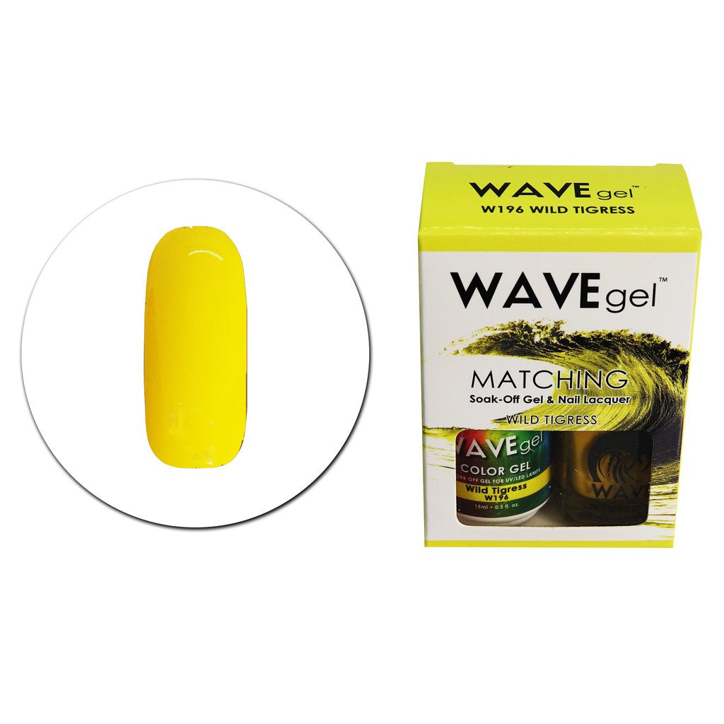 Matching - W196 Wild Tigress Diamond Nail Supplies