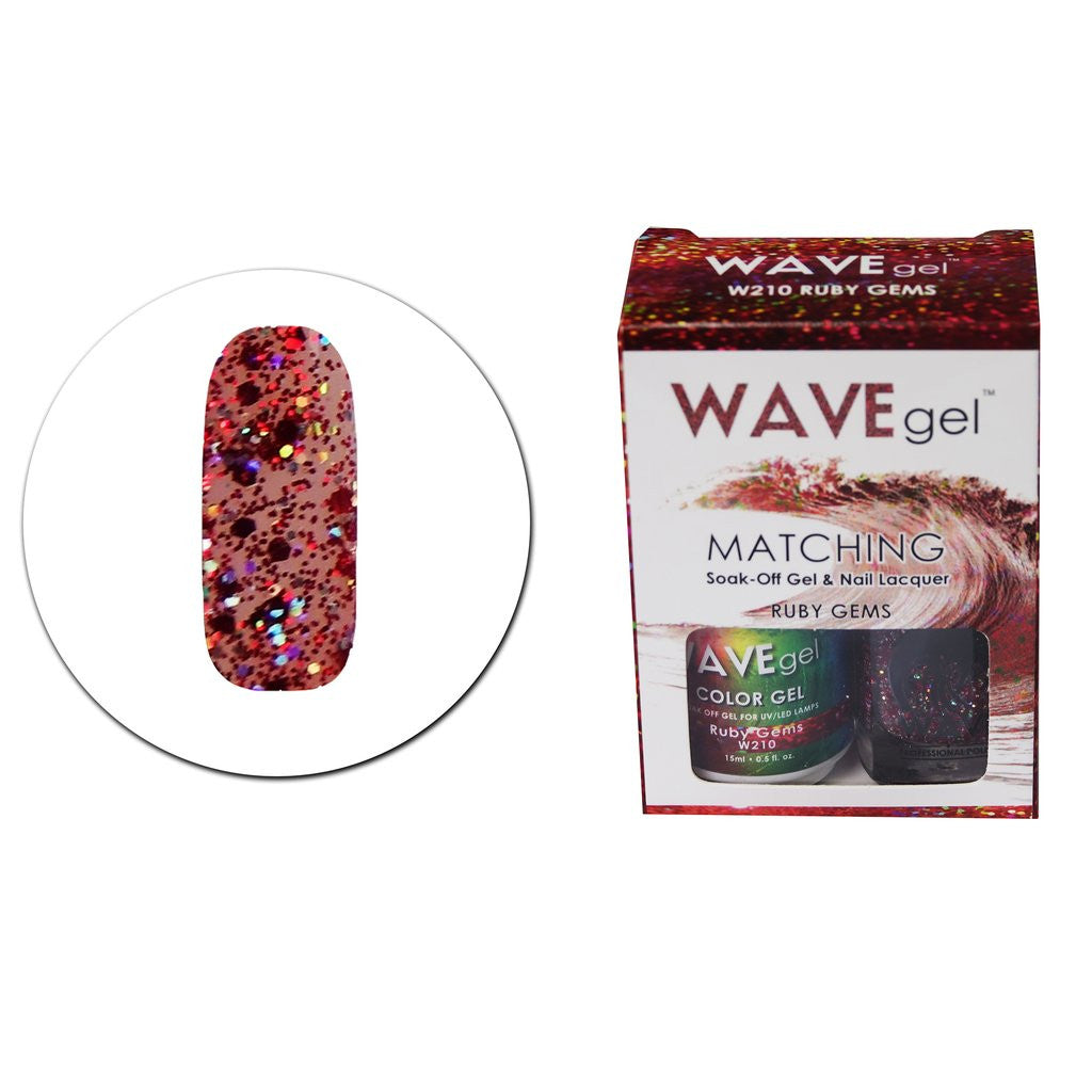 Matching - W210 Ruby Gems Diamond Nail Supplies