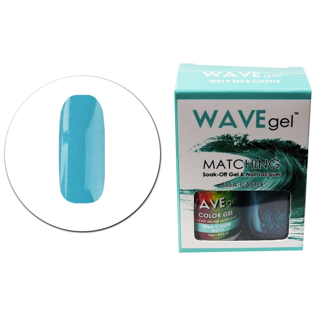 Matching - W219 Elsa Castle Diamond Nail Supplies