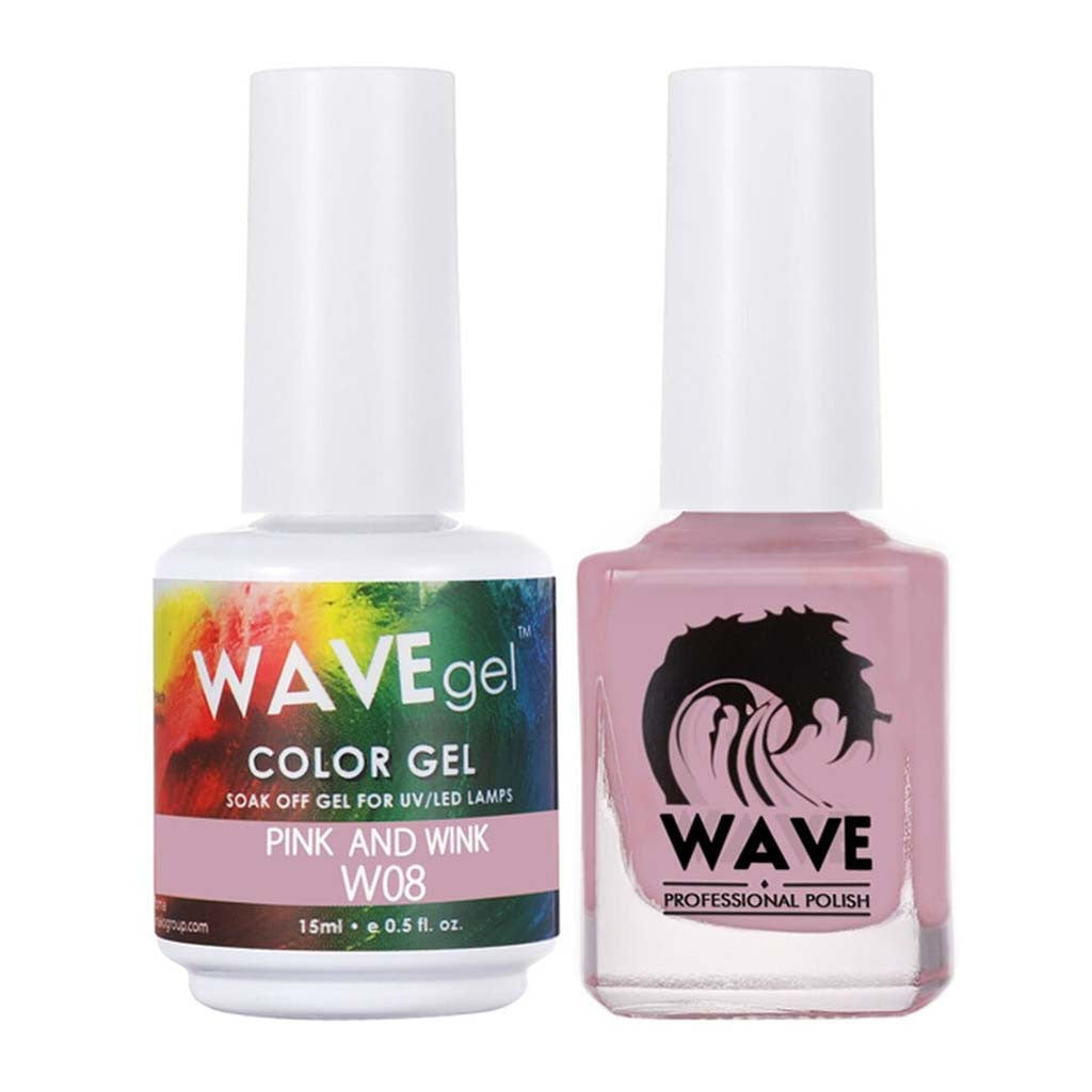 Matching - W08 Pink and Wink Diamond Nail Supplies
