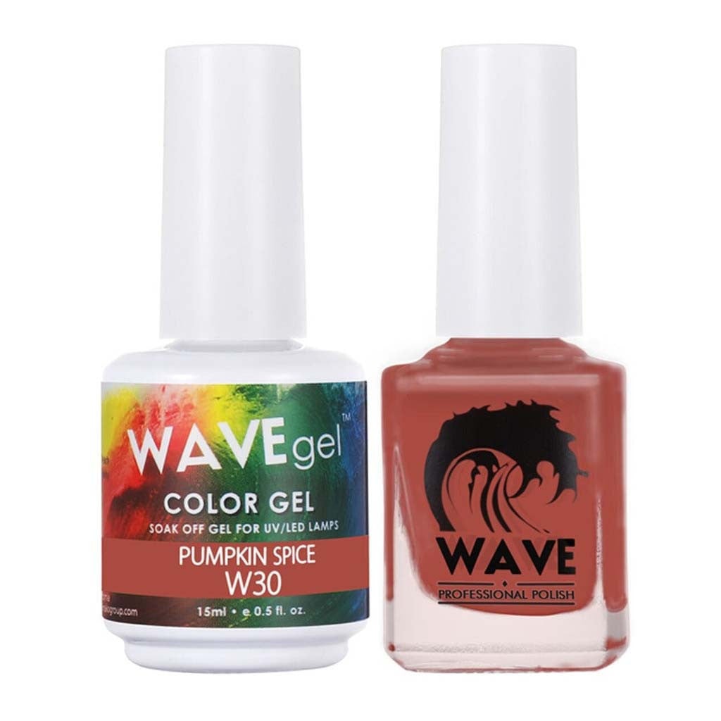 Matching - W30 Pumpkin Spice Diamond Nail Supplies