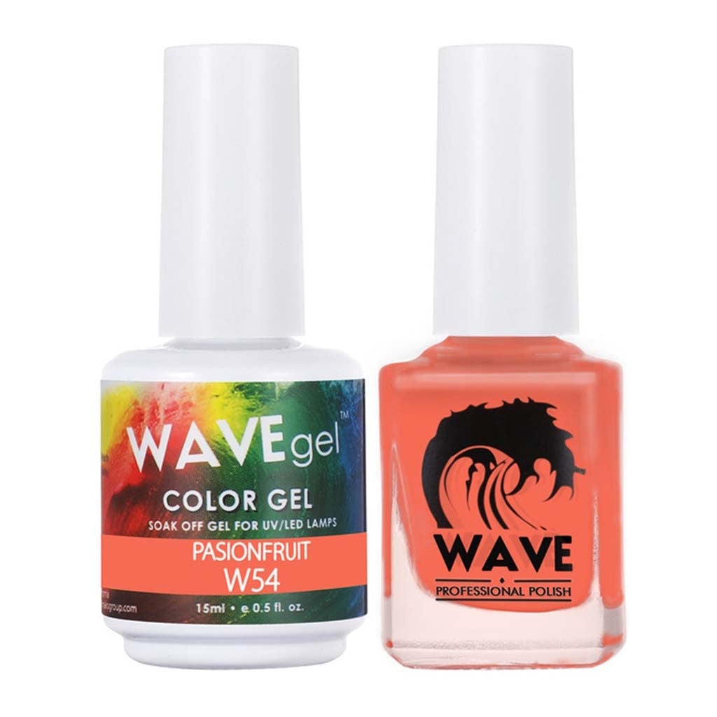 Matching - W54 Passionfruit Diamond Nail Supplies