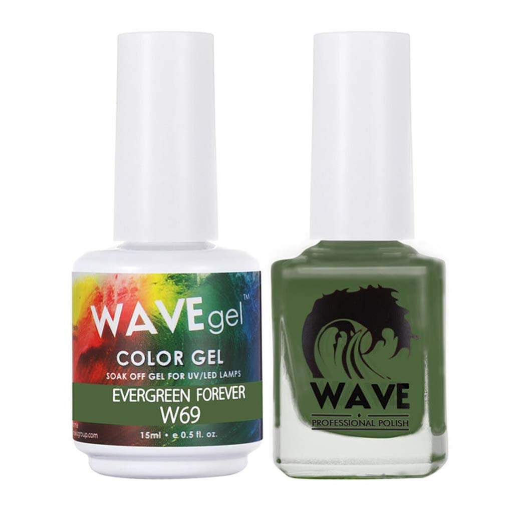 Matching - W69 Evergreen Forever Diamond Nail Supplies