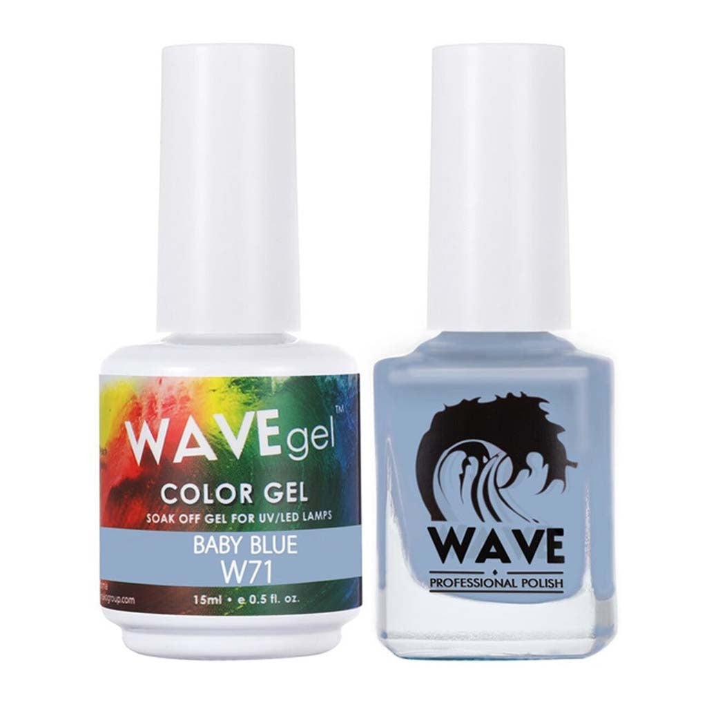 Matching - W71 Baby Blue Diamond Nail Supplies