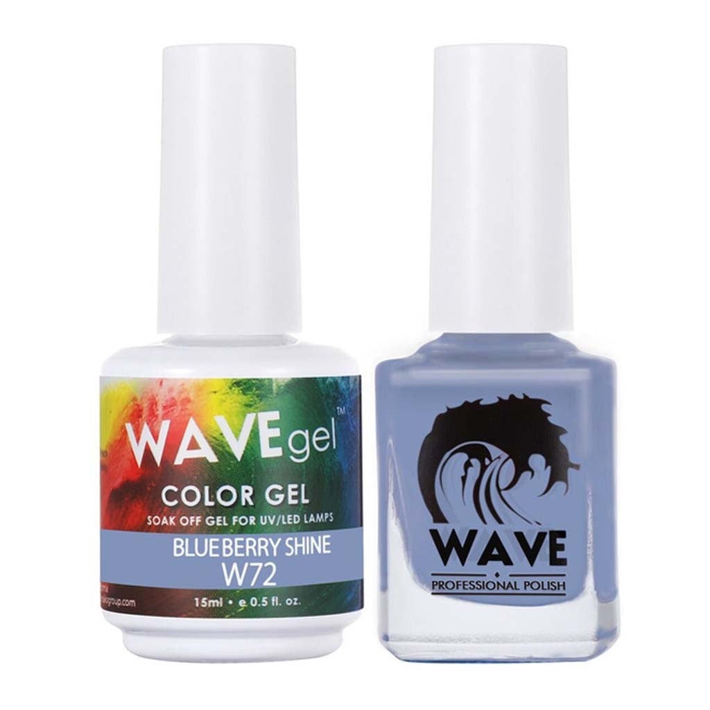 Matching - W72 Blueberry Shine Diamond Nail Supplies