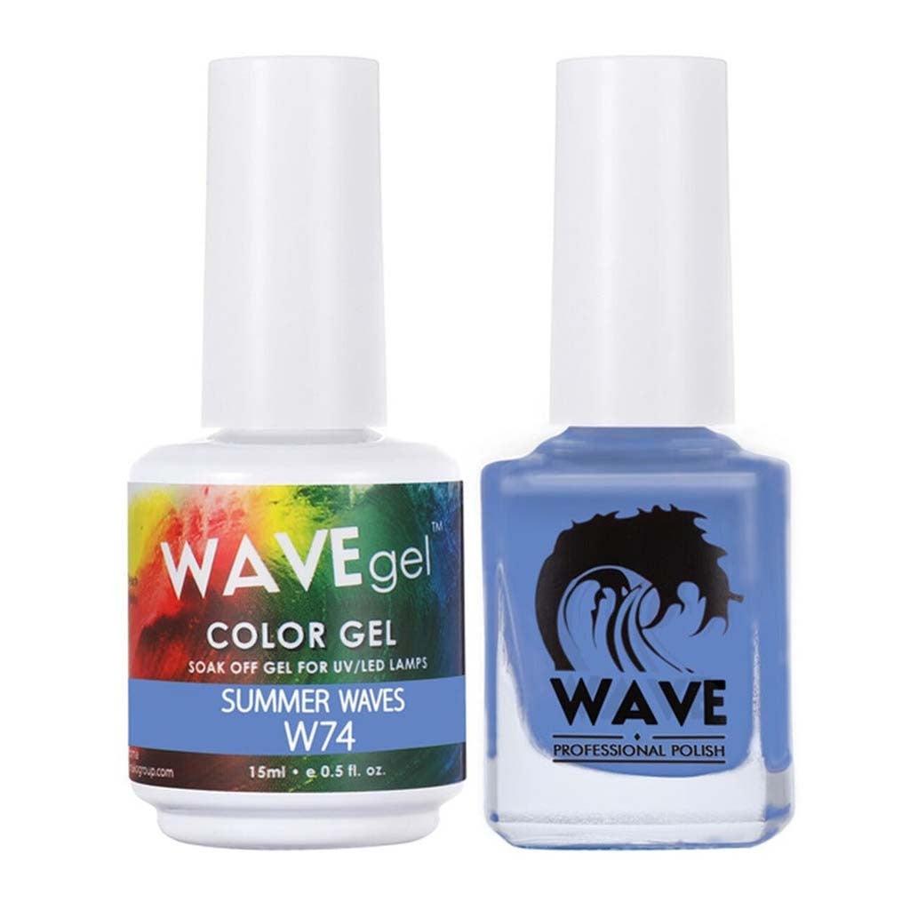 Matching - W74 Summer Waves Diamond Nail Supplies