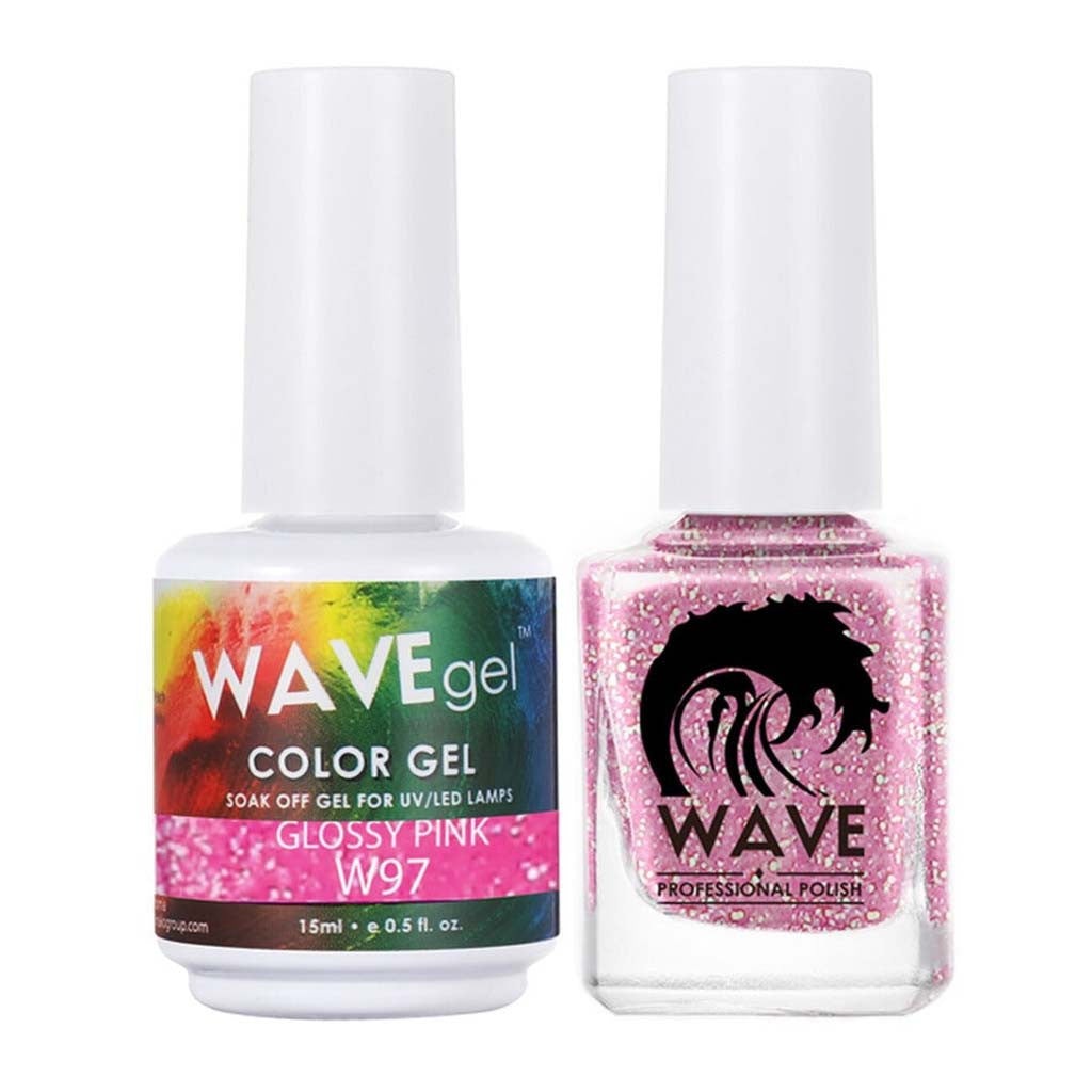 Matching - W97 Glossy Pink Diamond Nail Supplies