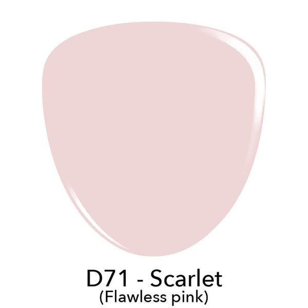 Dip Powder - D71 Scarlet (Flawless Pink) 29g