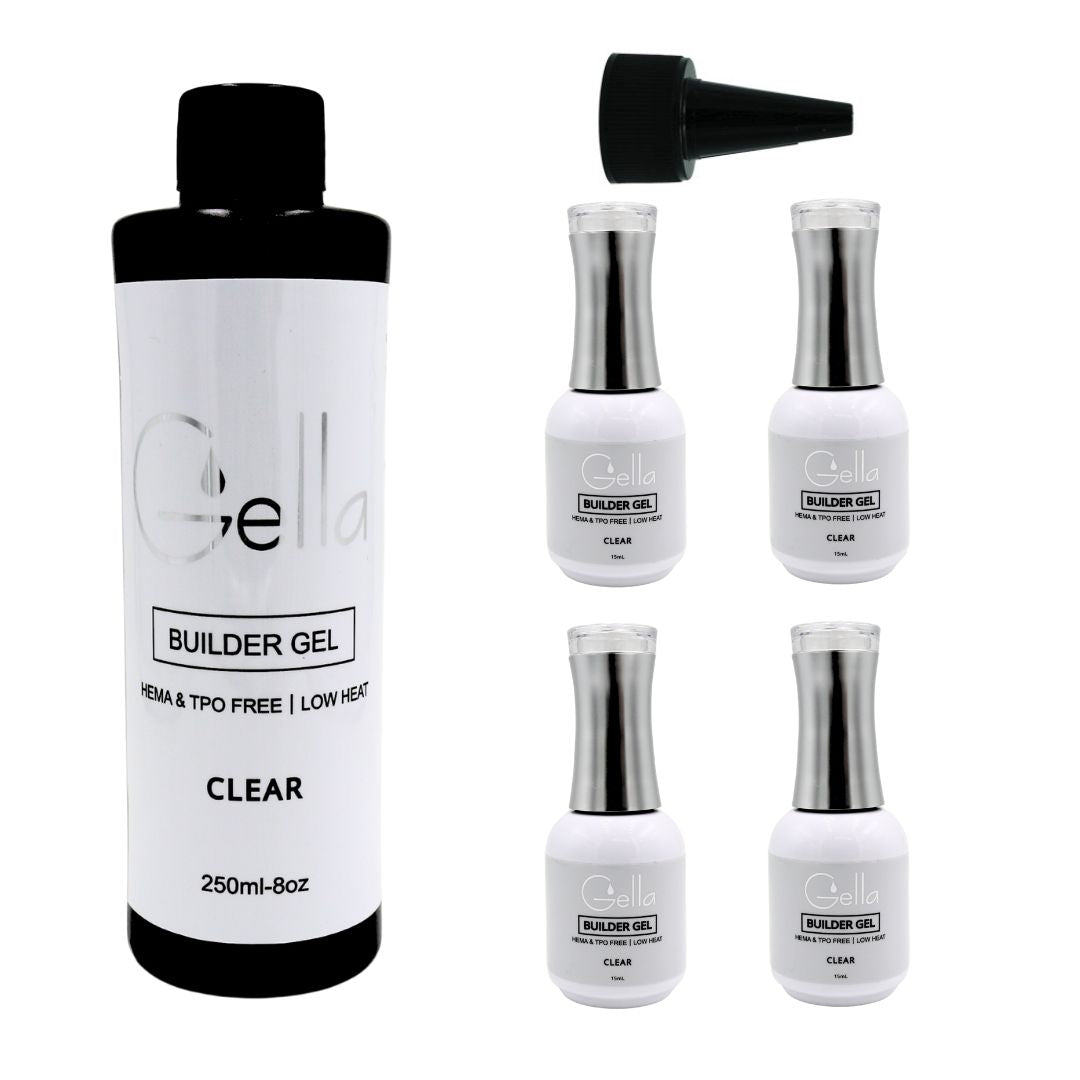 Gella Builder - Refill Kit 250ml + 4x15ml