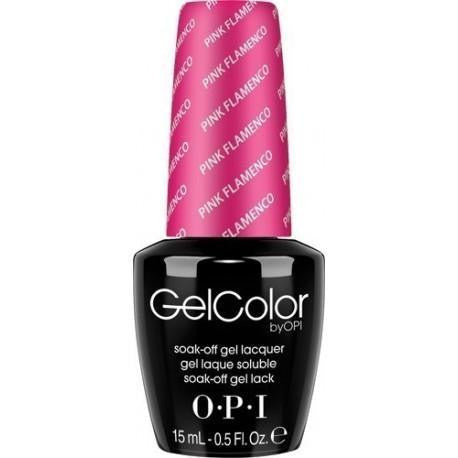 Gel Color - E44 Pink Flamenco Diamond Nail Supplies