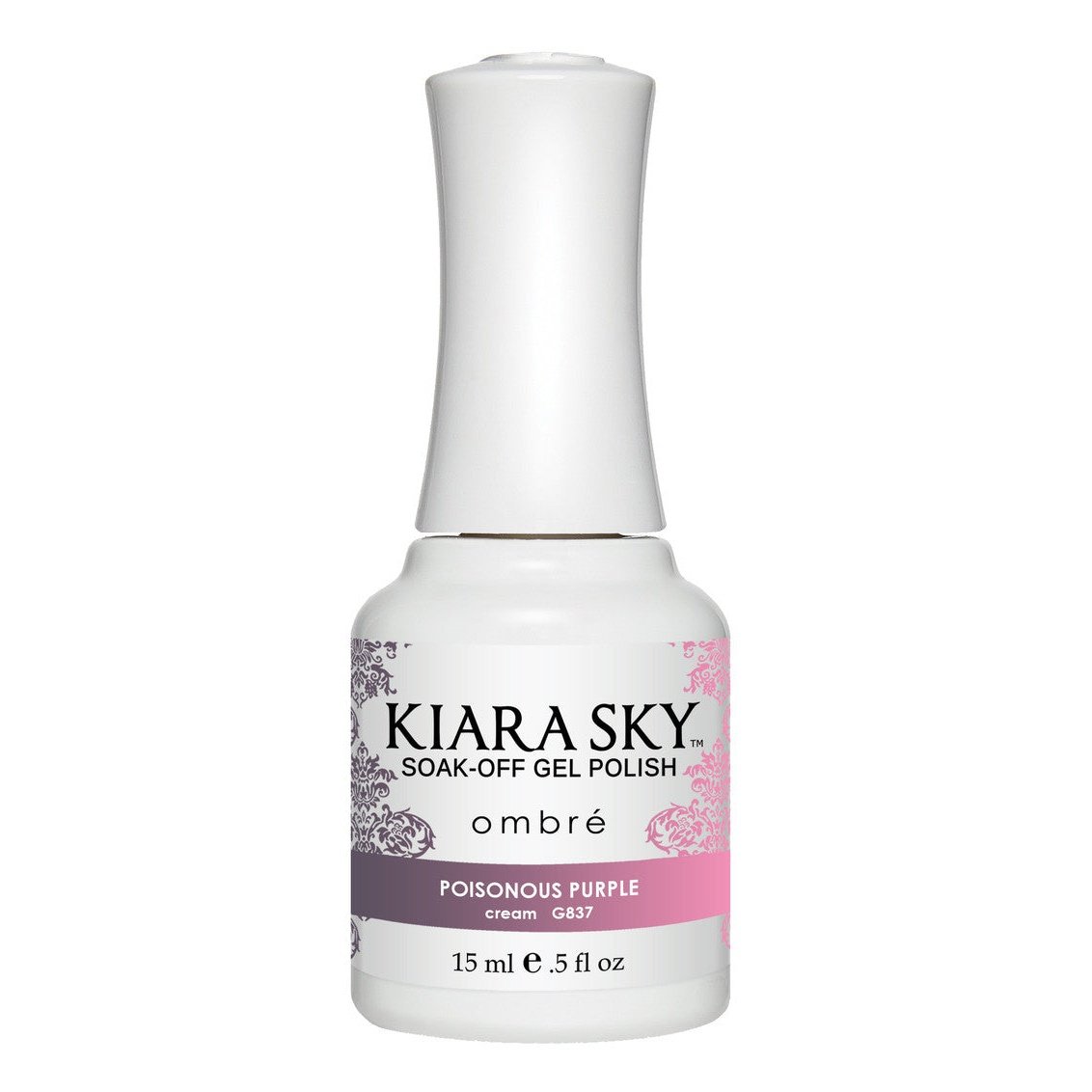 Gel Polish - G837 Poisonous Purple Diamond Nail Supplies