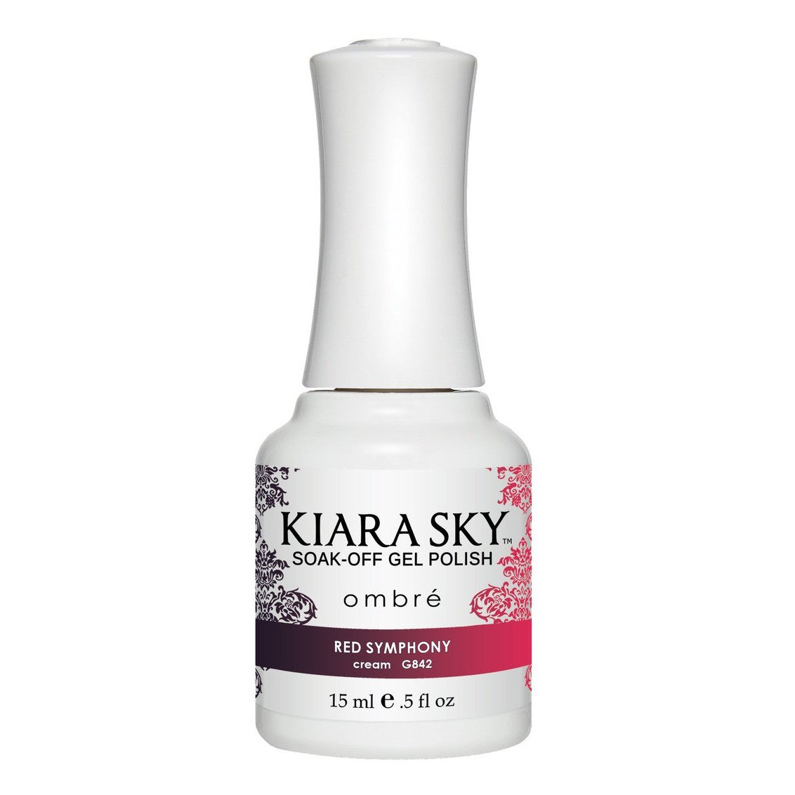 Gel Polish - G842 Red Symphony Diamond Nail Supplies