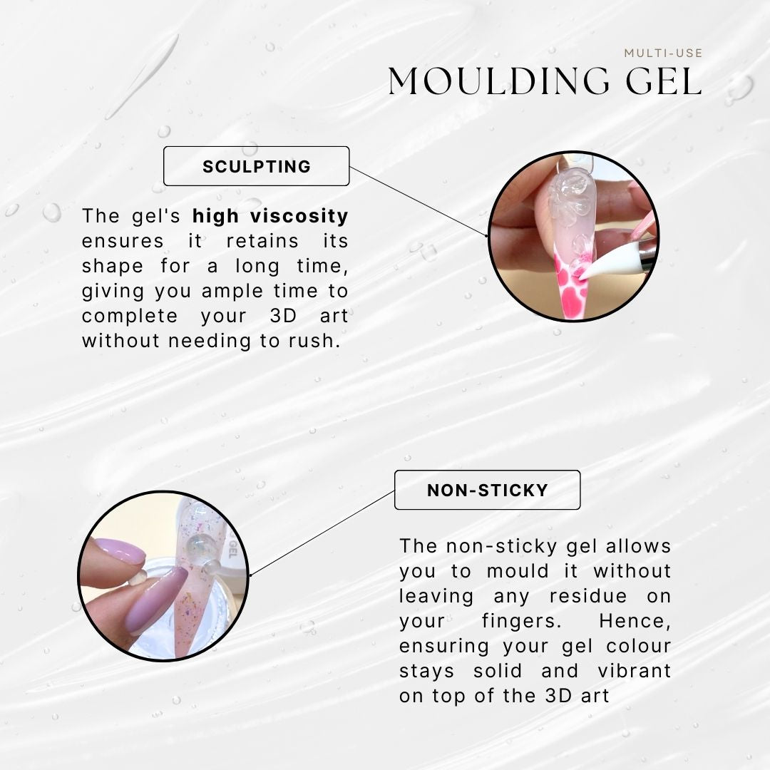 Moulding Gel (Non Sticky) - Clear