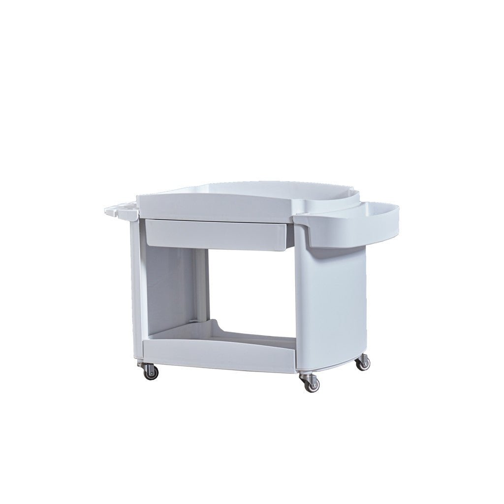 Pedicure Trolley White 1 Shelf Diamond Nail Supplies