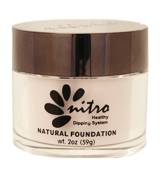Nitro Dip Powder - Natural Foundation, 2oz Diamond Nail Supplies