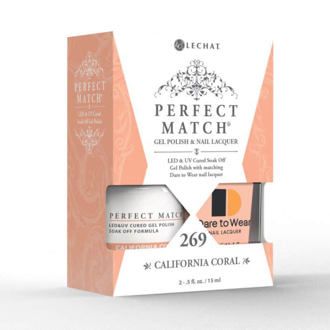 Perfect Match - PMS269 California Coral Diamond Nail Supplies