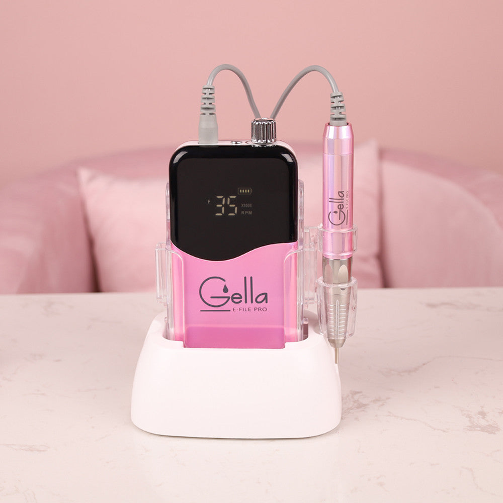 Brushless Portable E-File Pro Drill Unicorn Pink Diamond Nail Supplies