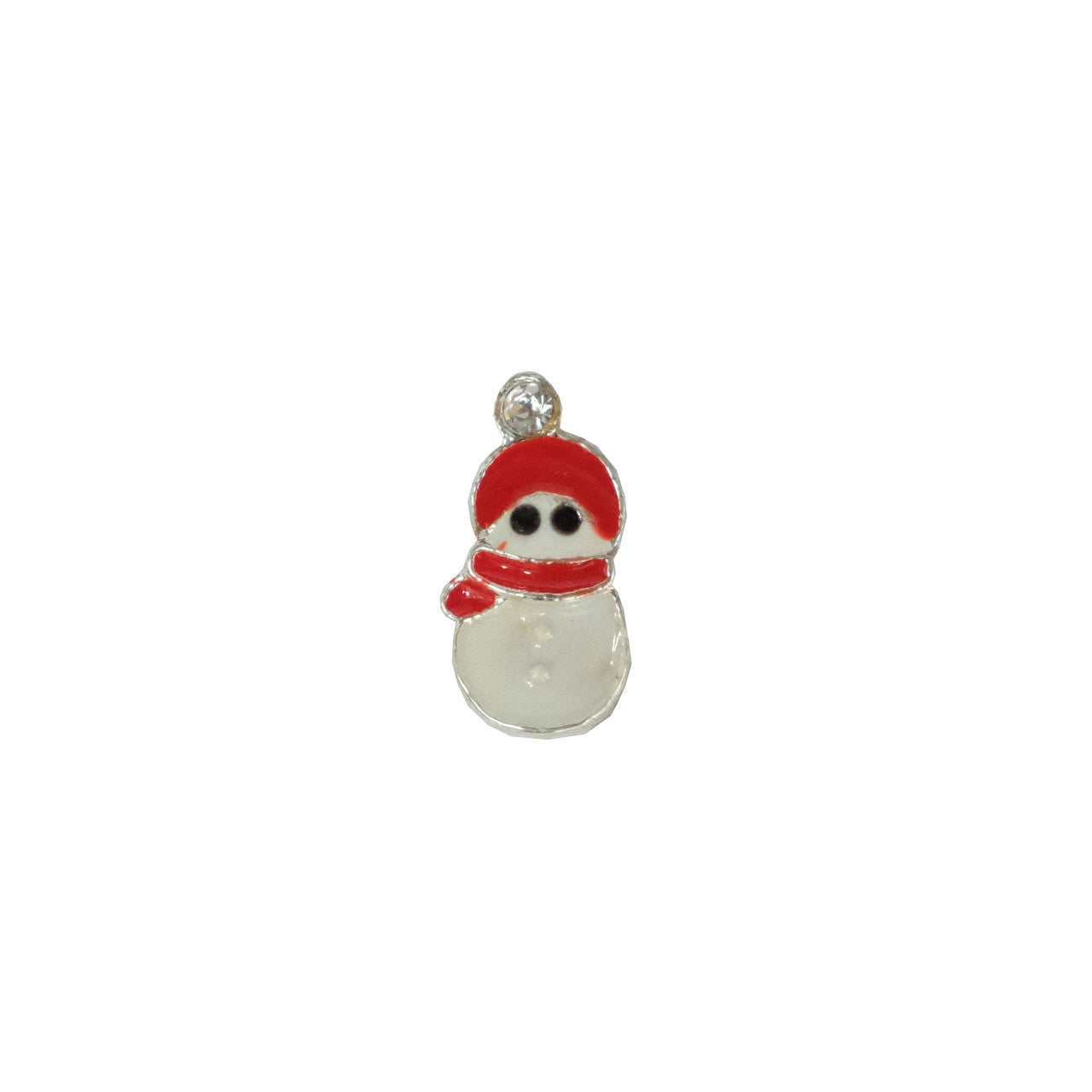 Snowman Charm Diamond Nail Supplies