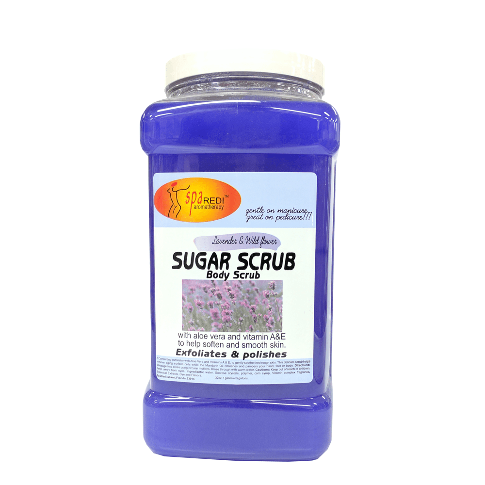 Sugar Scrub - Lavender & Wild Flower 3.79L Diamond Nail Supplies