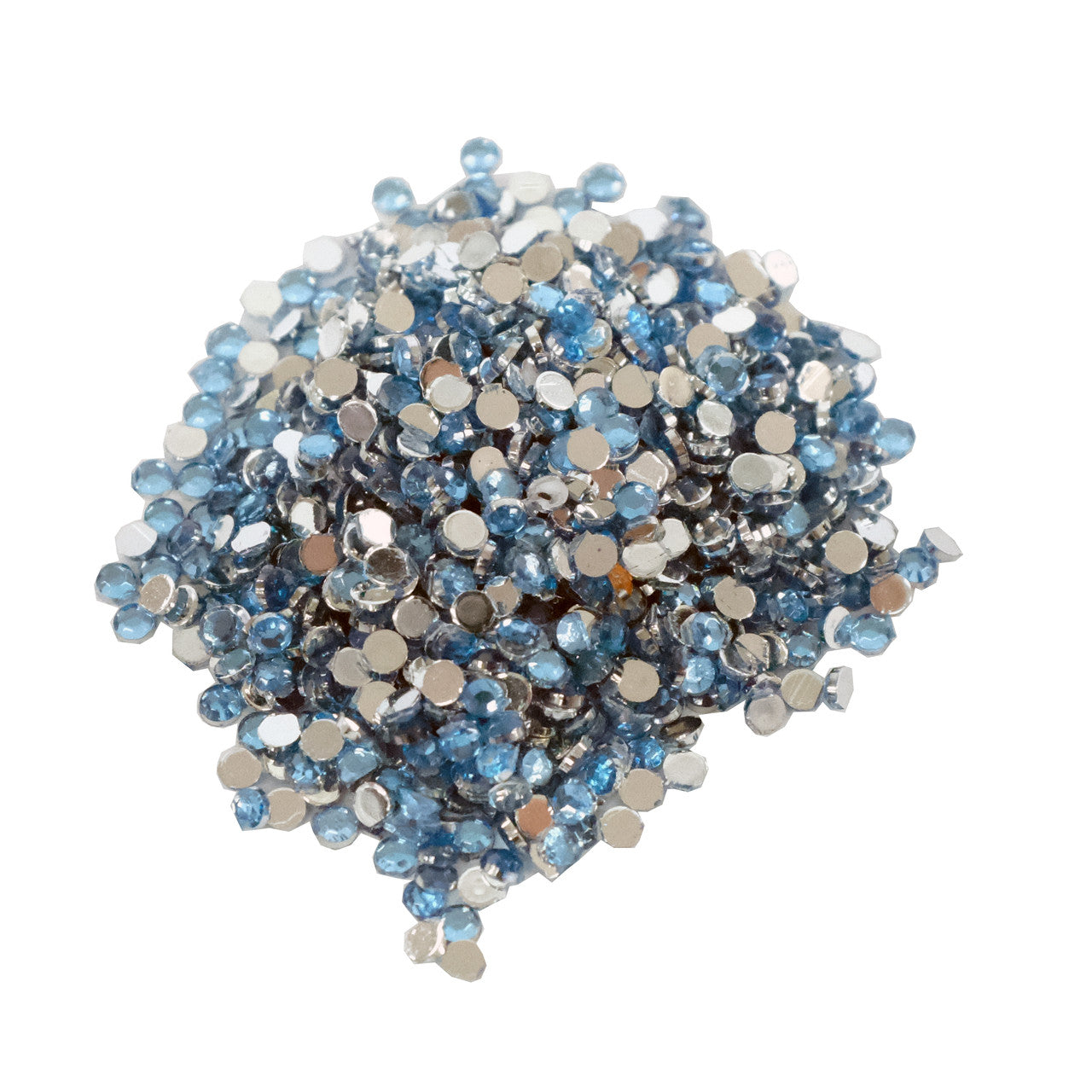 Rhinestone Gems Blue Diamond Nail Supplies