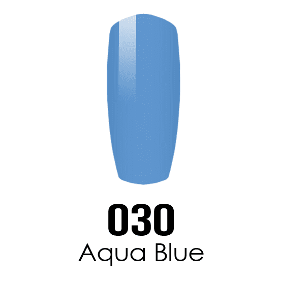 Duo Gel - DC030 Aqua Blue Diamond Nail Supplies