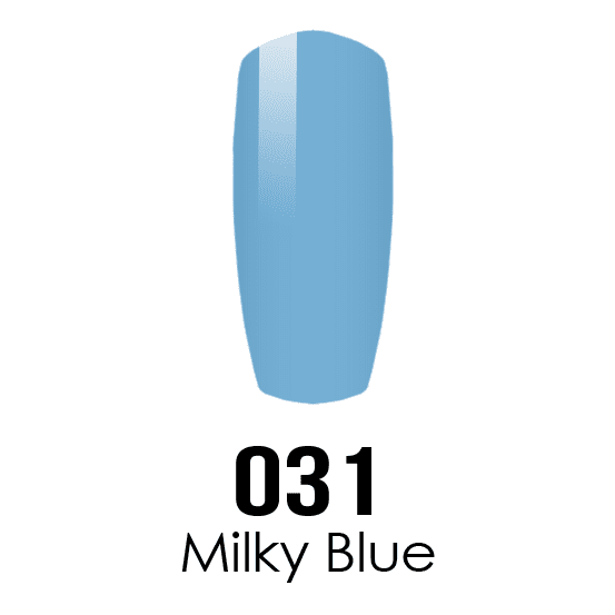 Duo Gel - DC031 Milky Blue Diamond Nail Supplies