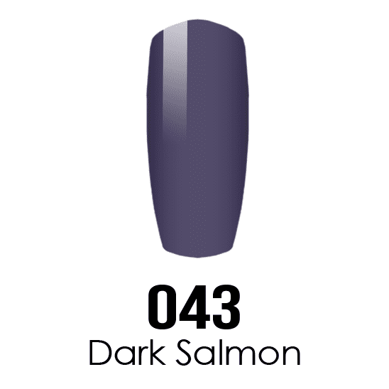 Duo Gel - DC043 Dark Salmon Diamond Nail Supplies