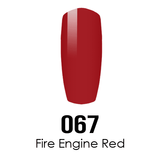 Duo Gel - DC067 Fire Engine Red Diamond Nail Supplies