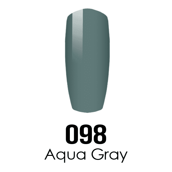 Duo Gel - DC098 Aqua Gray Diamond Nail Supplies