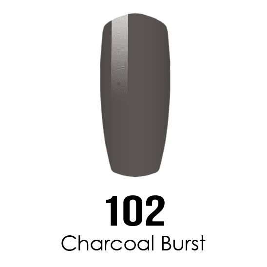 Duo Gel - DC102 Charcoal Burst Diamond Nail Supplies