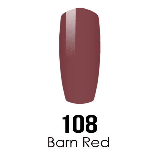 Duo Gel - DC108 Barn Red Diamond Nail Supplies