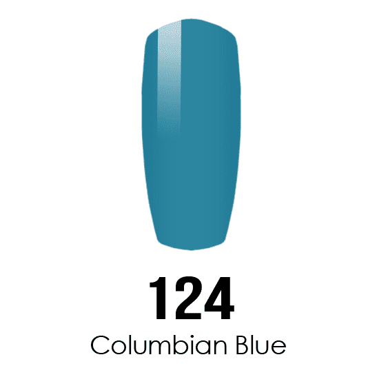 Duo Gel - DC124 Columbian Blue Diamond Nail Supplies