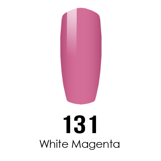 Duo Gel - DC131 White Magenta Diamond Nail Supplies