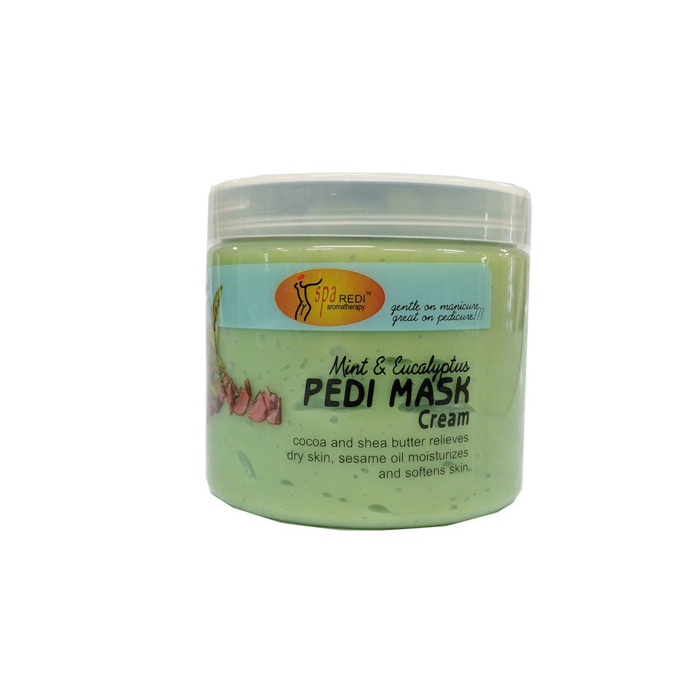 Pedi Mask Cream - Mint & Eucalyptus 16oz Diamond Nail Supplies
