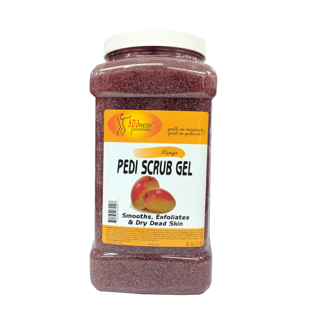 Pedi Scrub Gel - Mango 3.79L Diamond Nail Supplies