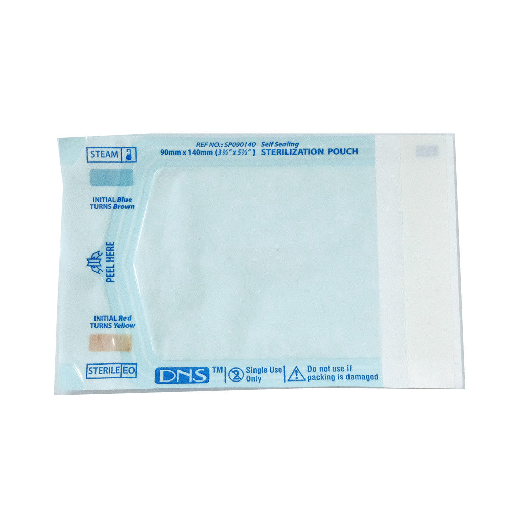 Self Sealing Sterilization Pouch 90 x 140 Diamond Nail Supplies