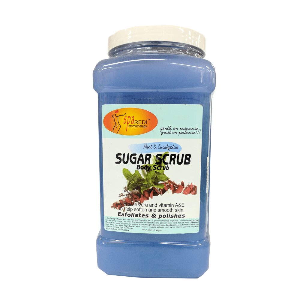 Sugar Scrub - Mint & Eucalyptus 3.79L Diamond Nail Supplies