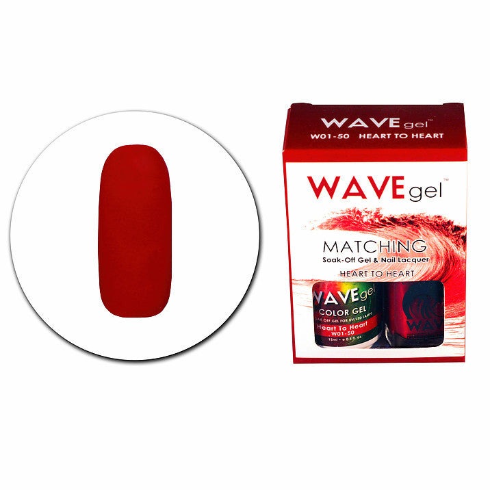 Matching -Heart To Heart W0150 Diamond Nail Supplies